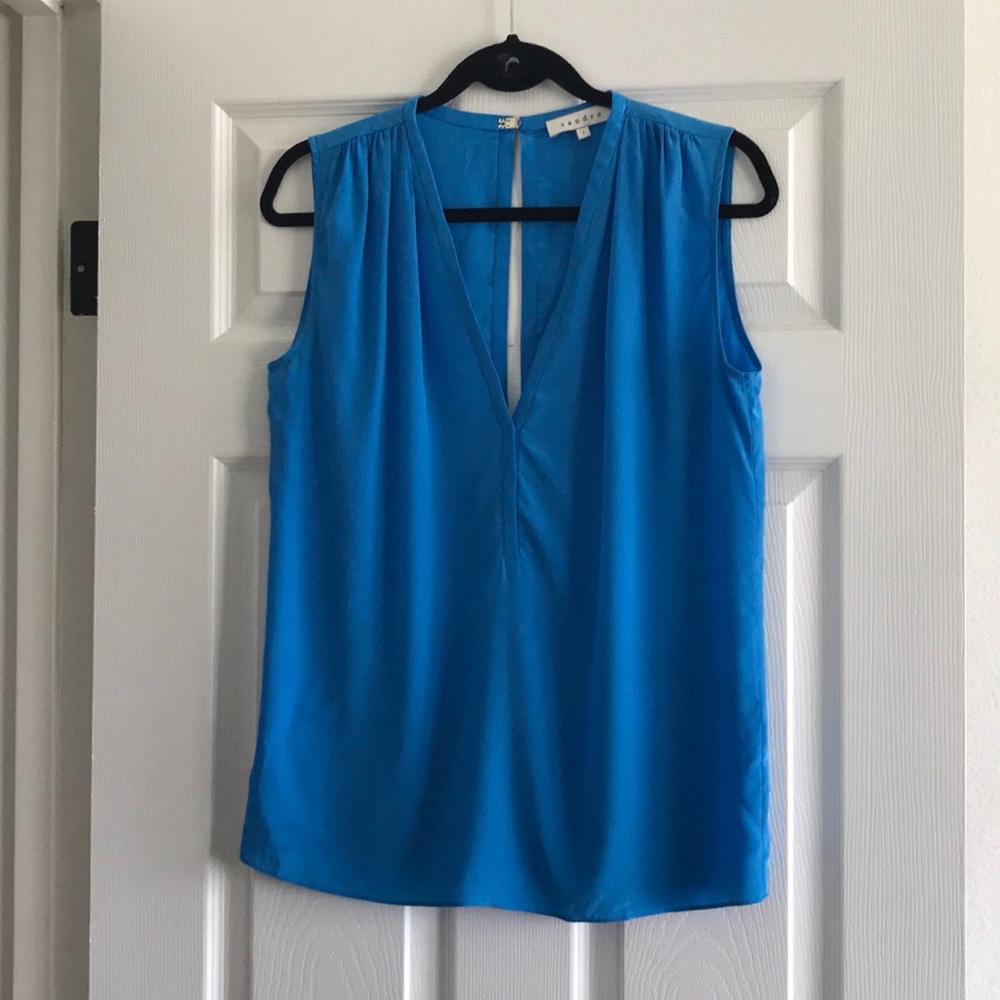 Sandro silk blouse